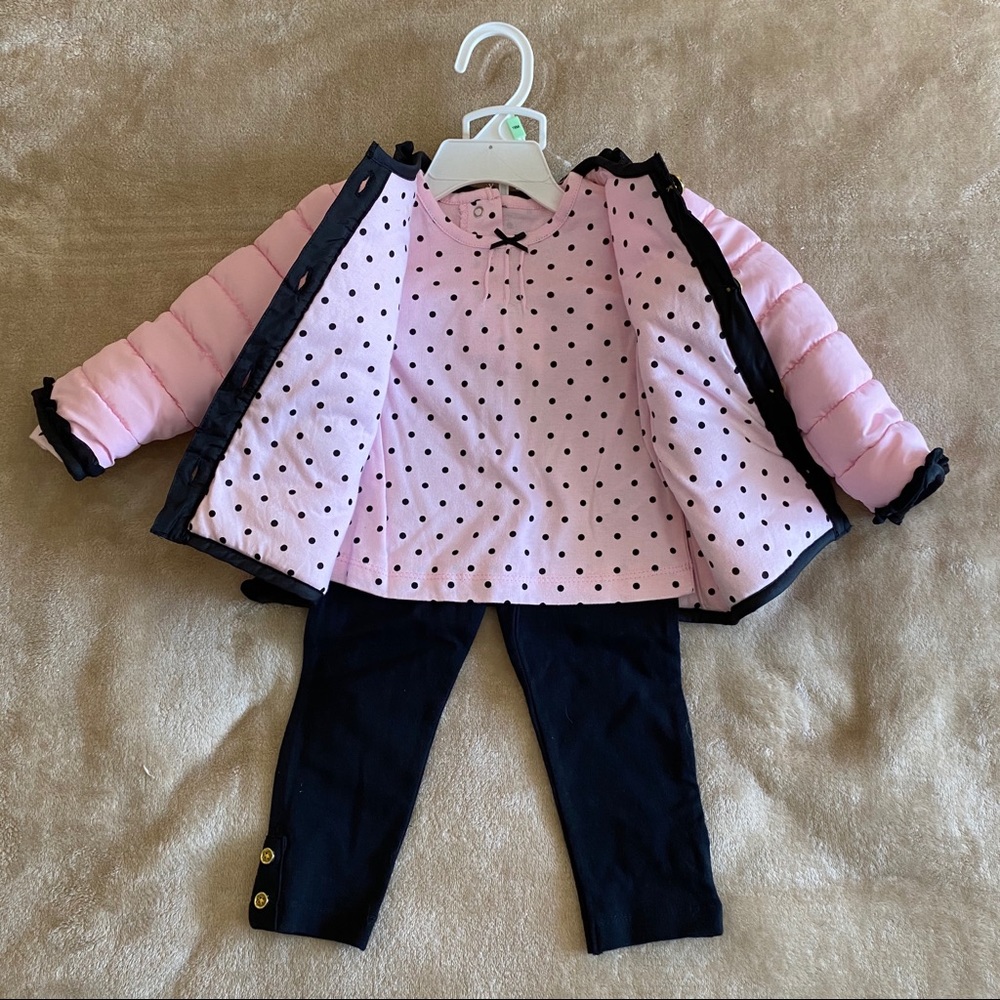 18m matching outfit - pants, long sleeve, jacket